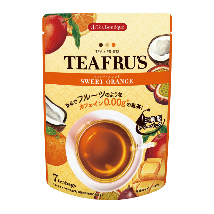 ティーブティック Teafru S ティーフルズ スウィートオレンジ 商品情報 日本緑茶センター