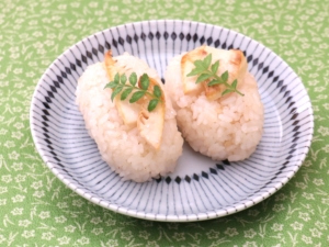 焼きタケノコの炊き込みご飯